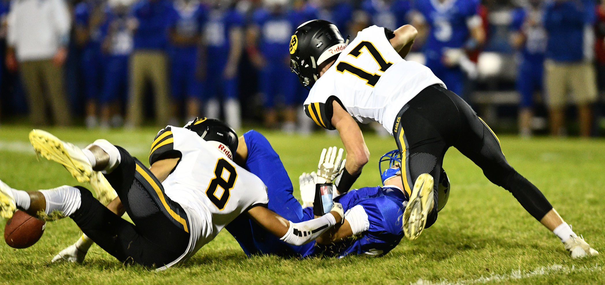 Woodbury Central vs Lawton-Bronson football